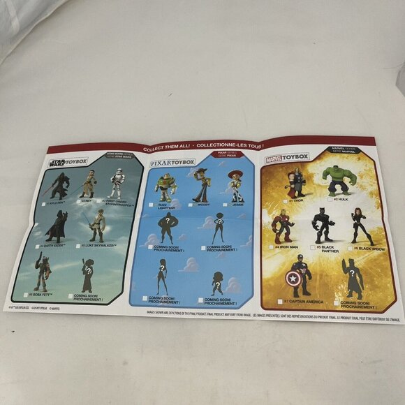 Disney Store Star Wars Toybox Darth Vader Action Figure New Missing Cardboard - Picture 7 of 8